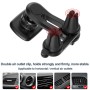 IMAK C5-F2 Dual Chip Air Outlet Magnetic Car Holder(Black)