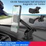 IMAK C5-X4 Telescopic Rod Magnetic Car Holder(Black)