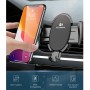 FLOVEME YXF208777 AE-FLM Car Mobile Phone Air Outlet Automatic Lock Bracket Holder(Black)