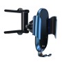 Baseus Future Gravity Car Mobile Phone Holder Bracket, Suitable for Round Air Outlet(Blue)