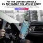 Car Metal Center Console Air Outlet Mobile Phone Aromatherapy Gravity Bracket Holder, 2 In 1 Version