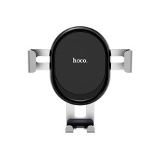 Hoco CA56 Metal Armour Air Outlet Gravity Car Holder(Black Silver)