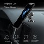 CaseMe Universal Stand Paste Type 360 Degree Rotation Magnetic Car Mount Phone Holder, For iPhone, Galaxy, Sony, Lenovo, HTC, Huawei, and other Smartphones(Black)