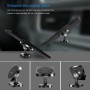 CaseMe Universal Stand Paste Type 360 Degree Rotation Magnetic Car Mount Phone Holder, For iPhone, Galaxy, Sony, Lenovo, HTC, Huawei, and other Smartphones(Black)