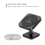 CaseMe Universal Stand Paste Type 360 Degree Rotation Magnetic Car Mount Phone Holder, For iPhone, Galaxy, Sony, Lenovo, HTC, Huawei, and other Smartphones(Black)