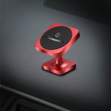 CaseMe Universal Stand Paste Type 360 Degree Rotation Magnetic Car Mount Phone Holder, For iPhone, Galaxy, Sony, Lenovo, HTC, Huawei, and other Smartphones(Red)