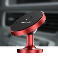 CaseMe Universal Stand Paste Type 360 Degree Rotation Magnetic Car Mount Phone Holder, For iPhone, Galaxy, Sony, Lenovo, HTC, Huawei, and other Smartphones(Red)