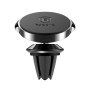 Baseus Small Ears Series Magnetic Suction Bracket 360 Degrees Rotation Car Air Outlet Vent Mount Phone Holder Stand for iPhone, Samsung, Huawei, Lenovo, Xiaomi, Sony, HTC(Black)