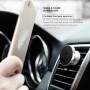 Baseus Small Ears Series Magnetic Suction Bracket 360 Degrees Rotation Car Air Outlet Vent Mount Phone Holder Stand for iPhone, Samsung, Huawei, Lenovo, Xiaomi, Sony, HTC(Black)