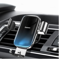 Baseus Glaze Gravity Car Mount Delocker, подходит для смартфонов 4,7 - 6,5 дюйма (черный)