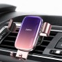 Baseus Glaze Gravity Car Mount Phone Holder, Suitable for 4.7 - 6.5 inch Smartphones(Pink)