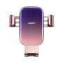Baseus Glaze Gravity Car Mount Phone Holder, Suitable for 4.7 - 6.5 inch Smartphones(Pink)