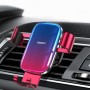 Baseus Glaze Gravity Car Mount Phone Holder, Suitable for 4.7 - 6.5 inch Smartphones(Red)