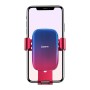 Baseus Glaze Gravity Car Mount Phone Holder, Suitable for 4.7 - 6.5 inch Smartphones(Red)