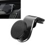 KUULAA F20 Car Plastic Clip Magnetic Suction Mobile Phone Bracket Holder (Black)