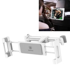 Baseus Suhz-2S Clip-On Автомобильный кронштейн задних сидений для мобильного телефона / планшета / планшета (серебро) 4.7-12,9 дюйма (серебро)