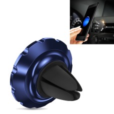 CAFELE Universal Bright Surface Magnetic Gear Car Air Outlet Vent Mount Phone Holder Stand, for iPhone, Samsung, Huawei, Lenovo, Xiaomi, Sony, HTC(Blue)