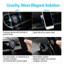 Регулируемый ESR Угол обзора гравитационный автомобильный воздушный вентиляционный вентиляционный вентиляционное отверстие, для iPhone, Galaxy, Sony, Lenovo, HTC, Huawei и других 4-6-дюймовых смартфонов (черный)
