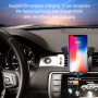 AiNaU 7.5W Clip2 Car Qi Wireless Charger Fast Charging Air Vent Phone Holder(Red)