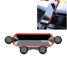 TOTUDESIGN DCTV-15 Keeper Series Car Mount Phone Gravity Holder Stand (Red)
