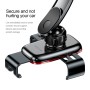 Baseus Metal Age Connecting Rod Type 360 Degrees Rotation Gravity Center Console Car Mount Phone Holder, For iPhone, Galaxy, Huawei, Xiaomi, HTC, Sony and Other Smartphones Between 4.0-6.0 inches(Black)