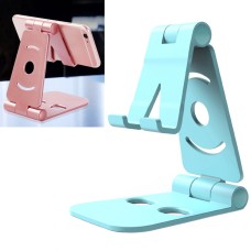 WQ-02 Foldable Creative Lazy Bracket Phone Holder (Blue)