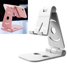 WQ-02 Foldable Creative Lazy Bracket Phone Holder(White)