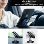 Baseus SUGENT-HQ01 Star Ring Magnetic Car Mount Phone Holder with Cortical Magnetic Strip, For iPhone, Galaxy, Huawei, Xiaomi, HTC, Sony and Other Smartphones(Black)