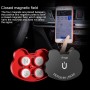 Creative Frog Shape Magnetic Car Air Vent Mount Clip-on Outlet Bracket (Black)