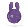 Creative Rabbit Shape 360 Degree Rotation Car Ring Bracket Phone Holder (Purple)