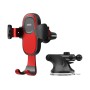 JOYROOM JR-ZS193 Car Air Outlet + Instrument Panel Gravity Phone Bracket (Red)