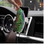 hoco CW17 Sage Series In-Car Stand Qi Standard Wireless Fast Charger (White)