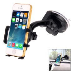 Universal 360 Degree Rotation Suction Cup Car Holder / Desktop Stand for iPhone, Galaxy, Sony, Lenovo, HTC, Huawei, and other Smartphones of Width: 4.5cm - 7.4cm(Black)