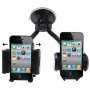 360 Degree Rotation Universal Scalable Car Holder, For iPhone, Galaxy, Sony, Lenovo, HTC, Huawei, and other Smartphones of Width: 5.5-11.5cm(Black)