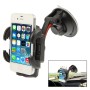 Car Universal Multi-Direction Holder, For iPhone, Galaxy, Sony, Lenovo, HTC, Huawei, and other Smartphones of Width:5-10cm (XWJ-13HD)(Black)