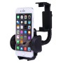 Young Player Universal 360 Degree Rotatable Car Rearview Mirror Holder, For iPhone, Galaxy, Huawei, Xiaomi, LG, HTC and Other Smart Phones(Black)