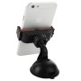 360 Degree Rotation Design Super Suction Cup Car Mount Holder, For iPhone, Galaxy, Sony, Lenovo, HTC, Huawei, and other Smartphones of  Width as 6.3cm-9cm Mobile Phone