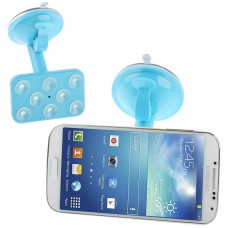 Universal Rotating Suction Cup Car Holder / Desktop Stand, For iPhone, Galaxy, Huawei, Xiaomi, Lenovo, Sony, LG, HTC and Other Smartphones(Blue)