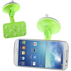 Universal Rotating Suction Cup Car Holder / Desktop Stand, For iPhone, Galaxy, Huawei, Xiaomi, Lenovo, Sony, LG, HTC and Other Smartphones(Green)