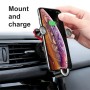 Baseus Universal Car Air Outlet Charging Holder, with Type-C / USB-C Charging Cable(Black)