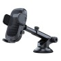 A190+X33 Car Phone Holder Dashboard Sucker Mount Telescopic Long Arm Stand