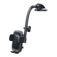 A190+X51 Car Phone Holder Dashboard Windshield Sucker Mount Bendable Long Arm Stand