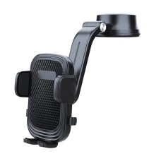 A190+X157 Car Phone Holder Dashboard Sucker Mount Stand  Retractable Clamp Arm