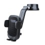 A190+X157 Car Phone Holder Dashboard Sucker Mount Stand  Retractable Clamp Arm