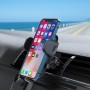 A190+X901 Car Phone Holder Air Vent Mount Coaxial Knob Adjustment Clip Stand