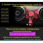 Подходит для Audi A3/S3 Car Mobile Phone Cracke Crack Kine Air Outlet Suctict Cup от Gravity (красный)
