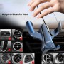 ENKAY ENK-CM103 Auto Gravity Car Mount Rotation Car Air Vent Mount Phone Holder Aluminum Alloy Mini Edition(Black)