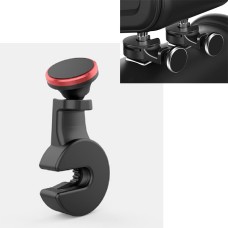 Car Headrest Hanger Back Seat Magnet Tablet Holder for iPad Tablet Mobile Phone, Direction:Left(Red)