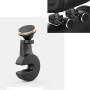 Car Headrest Hanger Back Seat Magnet Tablet Holder for iPad Tablet Mobile Phone, Direction:Left(Gold)