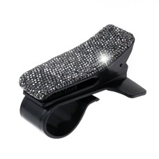 Diamond Car Phone Holder 360 Degree Rotating Creative Car Dashboard Mobile Holders(Bright Black)